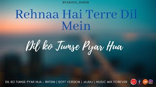 Dil ko Tumse Pyar Hua - Rhtdm | Soft version | JalRaj | Music Mix Forever