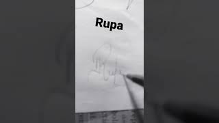 Signature of name.. Rupa.. ##... Short..#