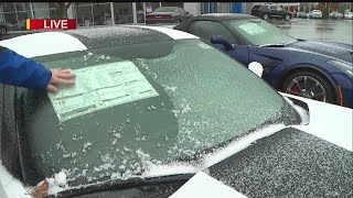 Road crews using beet juice as a de-icer