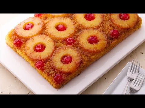 Easy Pineapple Upside Down Cake Recipe