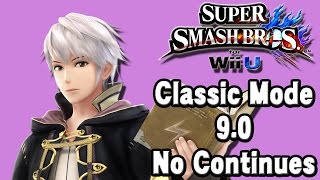 Super Smash Bros. For Wii U (Classic Mode 9.0 No Continues | Robin) 60fps