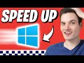 🏁 How to Speed Up Windows 10