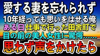 【感動する話】10年前に他界した愛する妻が忘れられず再婚もできない俺。思い出に浸っていた…ある日仕事で行った田舎町で妻にそっくりな美人女性と出会った俺は…【泣ける話】【いい話】