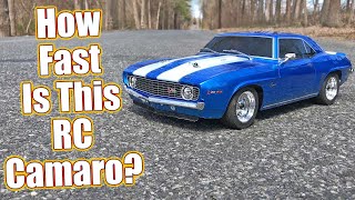 How Fast Is It? Kyosho 1969 Chevy Camaro Z/28 Fazer Mk2 Speed Test With A 2S \u0026 3S LiPo | RC Driver