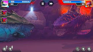 MEGARCHELON VS COLOSSUS 04 | JURASSIC WORLD THE GAME