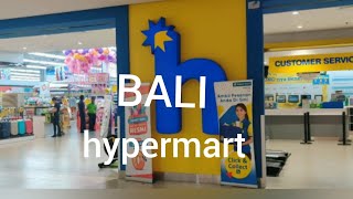 BALI島の大型スーパーマーケットHypermartハイパーマーケット　　Mall  Bali Galeria 2階