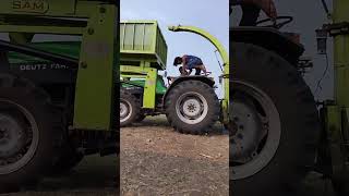 Silage cutting machine 🌽🌽