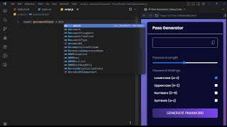 NaeuCode - Password Generator App - Using HTML CSS & JavaScript - No Talking