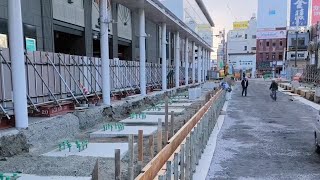 【再開発】松山市駅前再開発進捗状況 2025年(令和7年)1月上旬