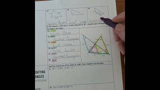 Geometry 4-1. Classifying Triangles. Part 2. All Things Algebra.