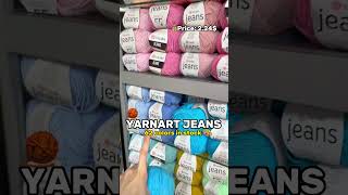 🧶YARNART JEANS, Crochet, Knitting Yarn, 62 colors in stock