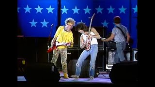 Sammy Hagar & Eddie Van Halen - Rock and Roll (Live at Farm Aid 1985)