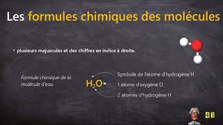 Atomes, molécules et ions - Symboles et formules chimiques - Cycle 4 - 4e,3e