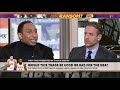 The LeBron-Ben Simmons trade rumors need to stop! - Stephen A.  First Take
