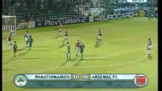 Παναθηναϊκός - Άρσεναλ 1-0 (2001-2002)