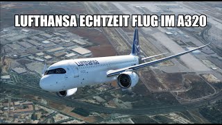 Lufthansa- Flüge in Echtzeit im Flight Simulator! Palma de Mallorca - Frankfurt! LIVE