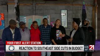 Community members on Fort Wayne’s southeast side react to 2026 city budget cuts