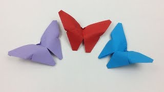 How to Make Easy Origami Paper Butterflies🦋 - DIY | A Very Simple Butterfly 🦋 for Beginners Making
