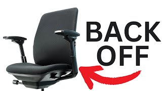 How To Remove The Back Frame From The Steelcase Amia Office Chair