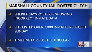 Technical Error Impacts Marshall County Jail Roster | May 31, 2026 | WHNT News 19 Sunday Evening