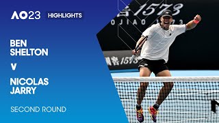 Ben Shelton v Nicolas Jarry Highlights | Australian Open 2023 Second Round