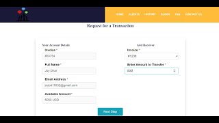 Spark Foundation Task 1. Web Development: Basic Banking System using Laravel, Mysql