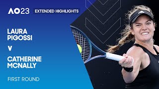 Laura Pigossi v Catherine McNally Extended Highlights | Australian Open 2023 First Round