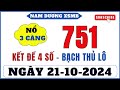 Đề 2 Số - XSMB Ngày 21/10/2024 | Soi Cầu Miền Bắc | Soi Cầu pascal, Cầu Đề Ít Số | Nam Dương XSMB