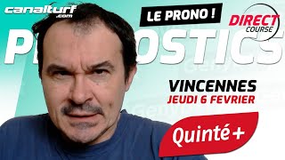 Pronostic Quinté et des courses PMU du Jeudi 6 février 2025 - En partenariat avec @GenybetTurf