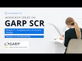 GARP SCR exam preparation workshop- climate change and sustainability