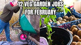 I'm Doing These 12 Veg Garden Jobs in February and You Should Too!