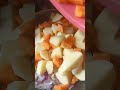 Cooking Potatoes and Carrots. #shortsviral #asmr #delicious