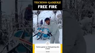 Why techno GAMERZ quit free fire /Techno GAMERZ free fire/