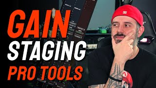 Qué es y cómo hacer GAIN STAGING en Pro Tools 🎛