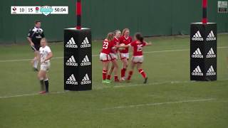 2017 International Women's Rugby Series — Canada vs. England — Highlights