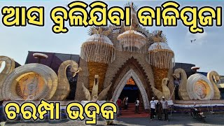 ମା ବାପା ଙ୍କ ସହ ବୁଲିଲୁ / Bhadrak Kali Puja 2024 / bhadrak  historical kali puja / charampa kali puja