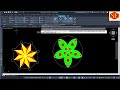 How to Use Array Pollar Command in Autocad.