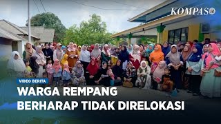 Sebagian Warga Rempang Bertahan dan Menolak Relokasi