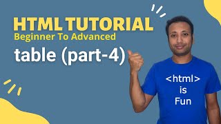 HSC ICT | html bangla tutorial 33 : Table part-IV