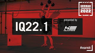 Individual Qualifier 22.1 German Throwdown 2022