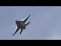 新田原エアフェスタ2018 事前公開 pacaf f 16 demo team