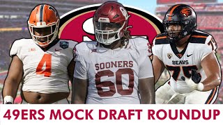 49ers Mock Draft Roundup From NFL Draft EXPERTS: Who Will John Lynch Select? 49ers Draft Rumors