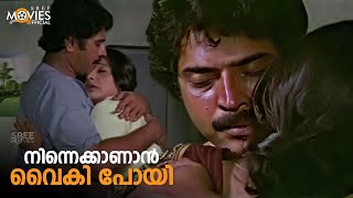 നിന്നെക്കാണാൻ വൈകി പോയി  | Aksharangal | Mammootty | Malayalam Movie Scene