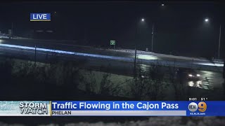 Traffic Flowing In Cajon Pass