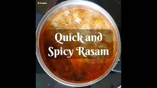 ಕ್ವಿಕ್ ಆಗಿ ಮಾಡುವಂತಹ ಸಾರು |Quick \u0026 Spicy Rasam Recipe | Healthy \u0026 Delicious Saaru Recipe |