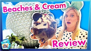 Eating an OBSCENE Amount of Ice Cream in Disney World: Beaches \u0026 Cream Review