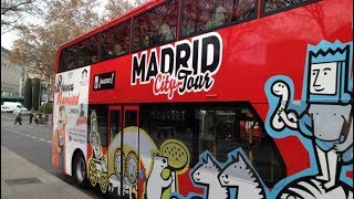 City Hop-On Hop-Off Tour in Madrid, Spain