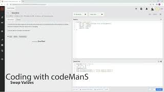 Codewars 8 kyu Swap Values JavaScript