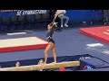 Marine Boyer 🇨🇵 - Beam Final - Gold medal 🥇 - Paris World Cup 2022