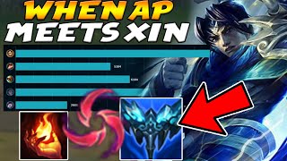NEW Xin Zhao is an AP CHAMP! EVERFROST + HoB = Best Dmg + Heal + Mana! | "jAy to Zea RETURNS" Ep 11